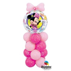 Bouquet - 13 Disney Mini Mouse Bow Tique Qualatex #41065 25588-16 36711 43642-2